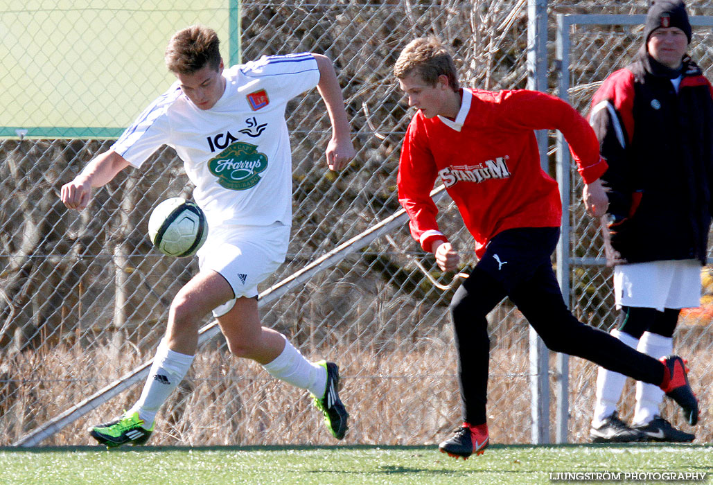 Träningsmatch Tidans IF-Lerdala IF 3-3,herr,Södermalms IP,Skövde,Sverige,Fotboll,,2013,67865