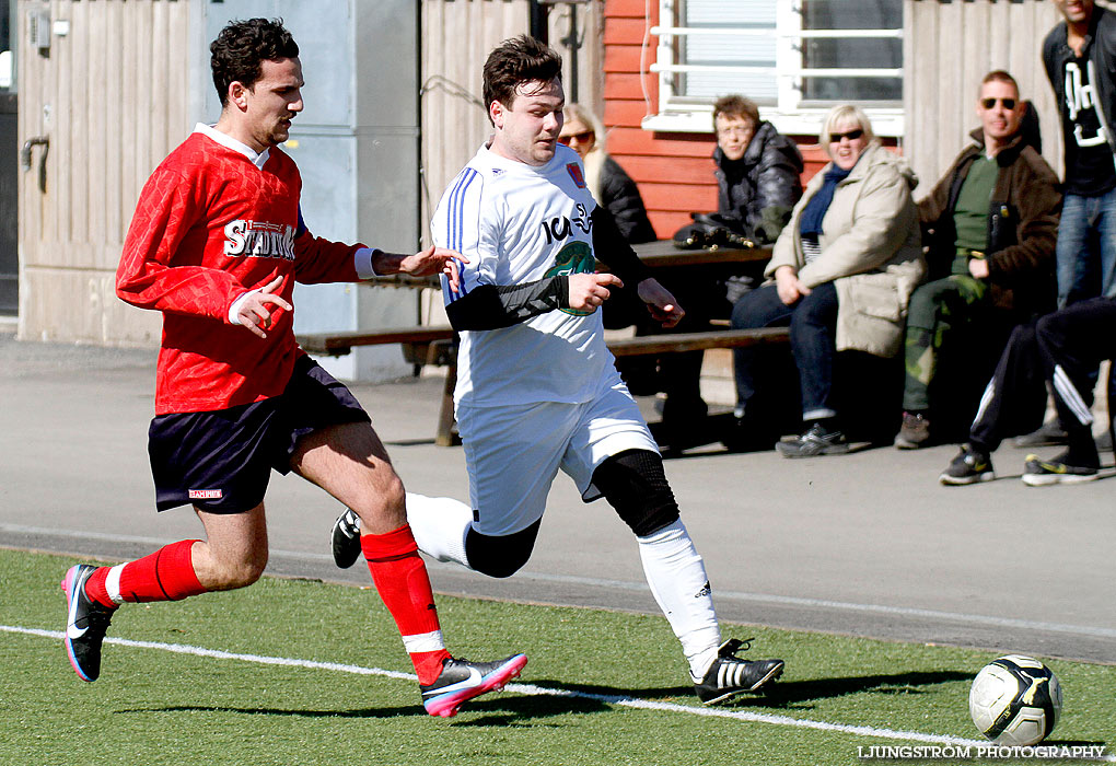 Träningsmatch Tidans IF-Lerdala IF 3-3,herr,Södermalms IP,Skövde,Sverige,Fotboll,,2013,67884