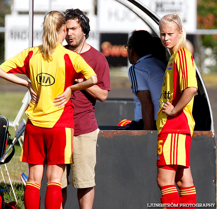 Träningsmatch Tyresö FF-Kopparbergs/Göteborg FC 2-2,dam,Guldkroksvallen,Hjo,Sverige,Fotboll,,2013,71320