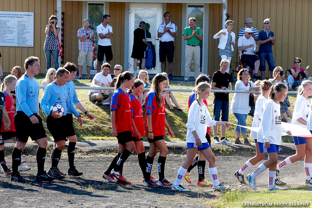 Träningsmatch Tyresö FF-Kopparbergs/Göteborg FC 2-2,dam,Guldkroksvallen,Hjo,Sverige,Fotboll,,2013,71328