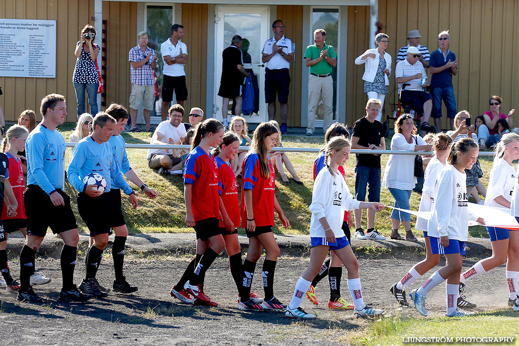 Träningsmatch Tyresö FF-Kopparbergs/Göteborg FC 2-2,dam,Guldkroksvallen,Hjo,Sverige,Fotboll,,2013,71328