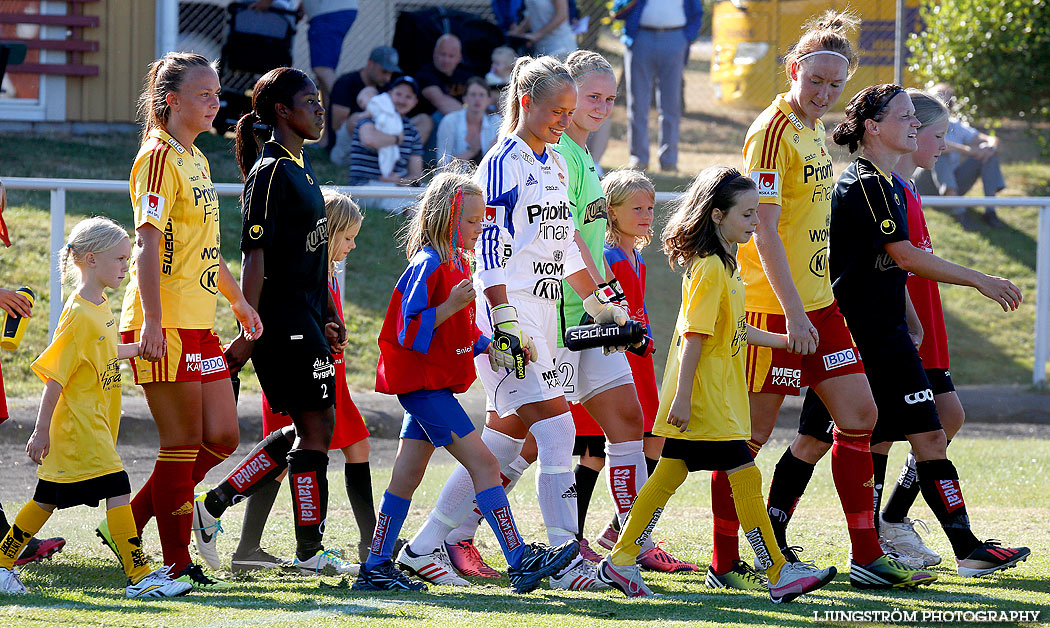 Träningsmatch Tyresö FF-Kopparbergs/Göteborg FC 2-2,dam,Guldkroksvallen,Hjo,Sverige,Fotboll,,2013,71330