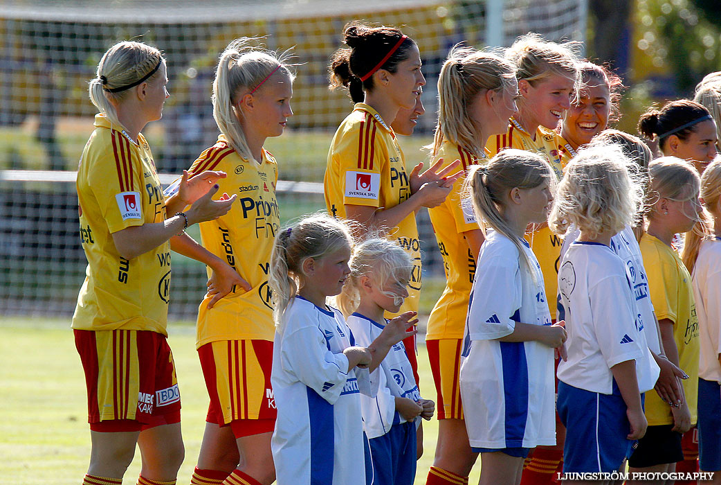Träningsmatch Tyresö FF-Kopparbergs/Göteborg FC 2-2,dam,Guldkroksvallen,Hjo,Sverige,Fotboll,,2013,71332