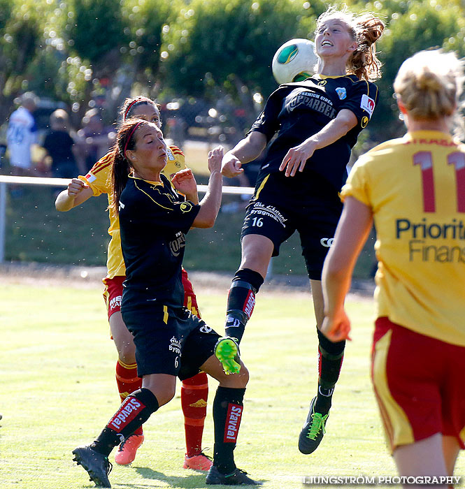 Träningsmatch Tyresö FF-Kopparbergs/Göteborg FC 2-2,dam,Guldkroksvallen,Hjo,Sverige,Fotboll,,2013,71351