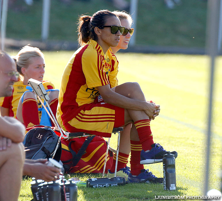 Träningsmatch Tyresö FF-Kopparbergs/Göteborg FC 2-2,dam,Guldkroksvallen,Hjo,Sverige,Fotboll,,2013,71388