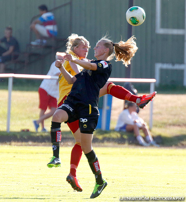 Träningsmatch Tyresö FF-Kopparbergs/Göteborg FC 2-2,dam,Guldkroksvallen,Hjo,Sverige,Fotboll,,2013,71389