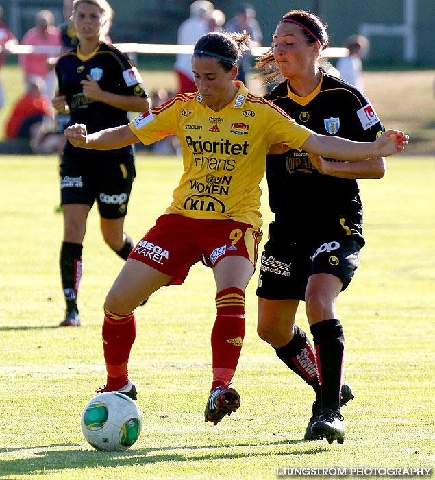 Träningsmatch Tyresö FF-Kopparbergs/Göteborg FC 2-2,dam,Guldkroksvallen,Hjo,Sverige,Fotboll,,2013,71398