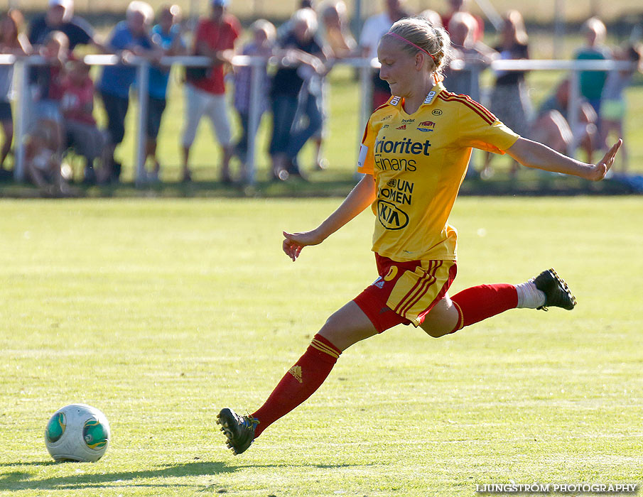 Träningsmatch Tyresö FF-Kopparbergs/Göteborg FC 2-2,dam,Guldkroksvallen,Hjo,Sverige,Fotboll,,2013,71400
