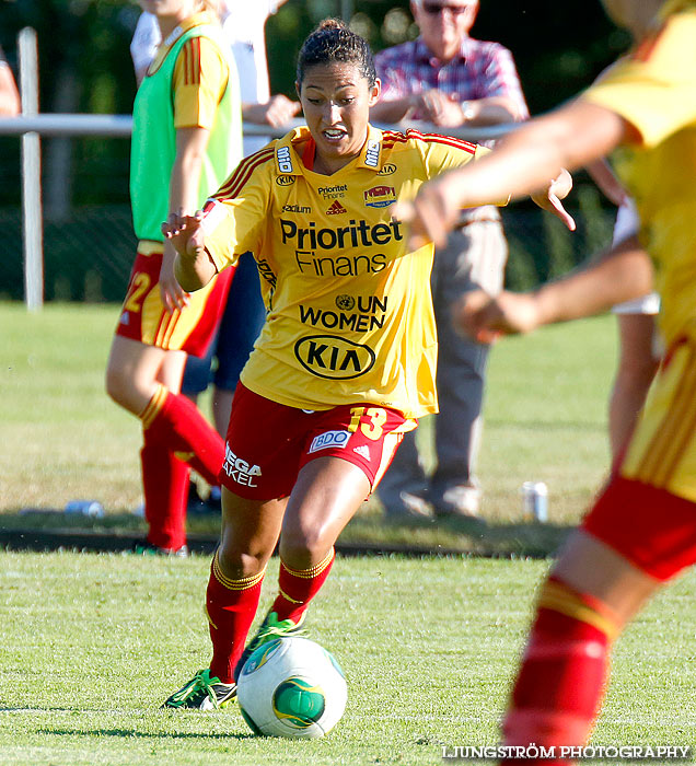 Träningsmatch Tyresö FF-Kopparbergs/Göteborg FC 2-2,dam,Guldkroksvallen,Hjo,Sverige,Fotboll,,2013,71405