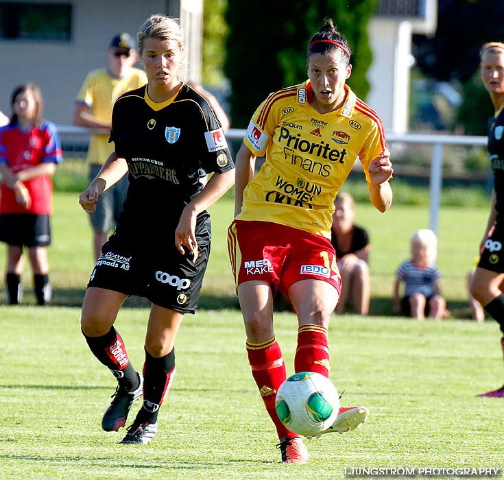 Träningsmatch Tyresö FF-Kopparbergs/Göteborg FC 2-2,dam,Guldkroksvallen,Hjo,Sverige,Fotboll,,2013,71408