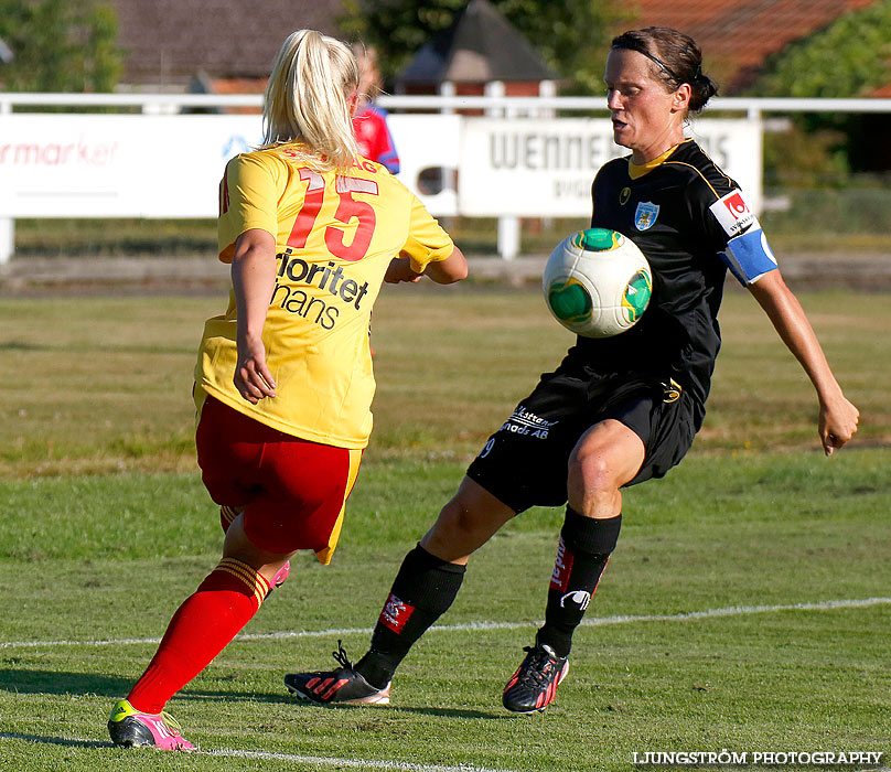 Träningsmatch Tyresö FF-Kopparbergs/Göteborg FC 2-2,dam,Guldkroksvallen,Hjo,Sverige,Fotboll,,2013,71409