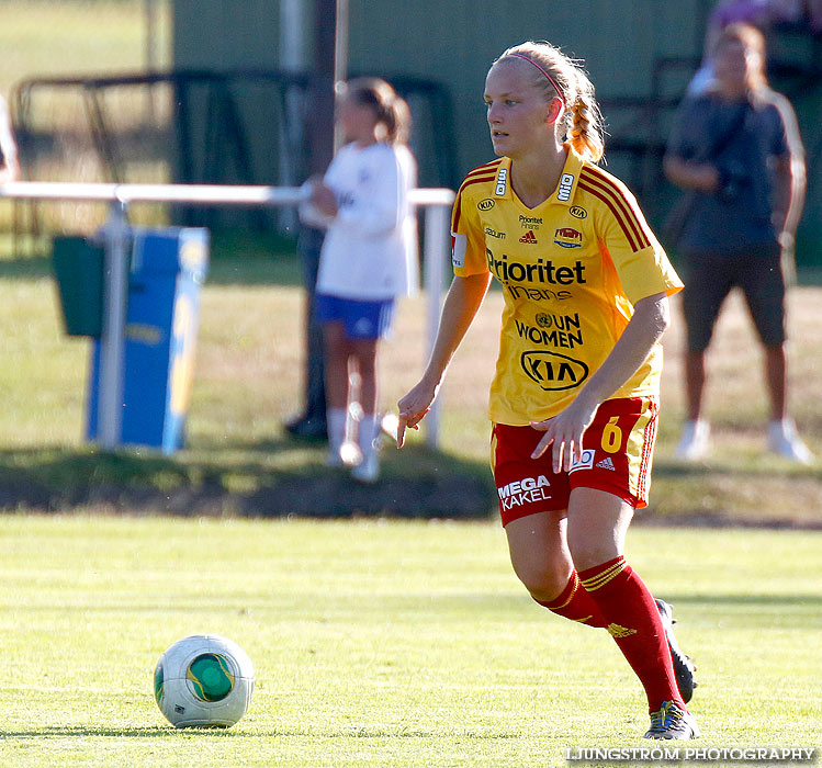 Träningsmatch Tyresö FF-Kopparbergs/Göteborg FC 2-2,dam,Guldkroksvallen,Hjo,Sverige,Fotboll,,2013,71417