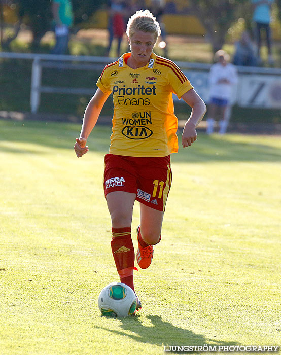 Träningsmatch Tyresö FF-Kopparbergs/Göteborg FC 2-2,dam,Guldkroksvallen,Hjo,Sverige,Fotboll,,2013,71423