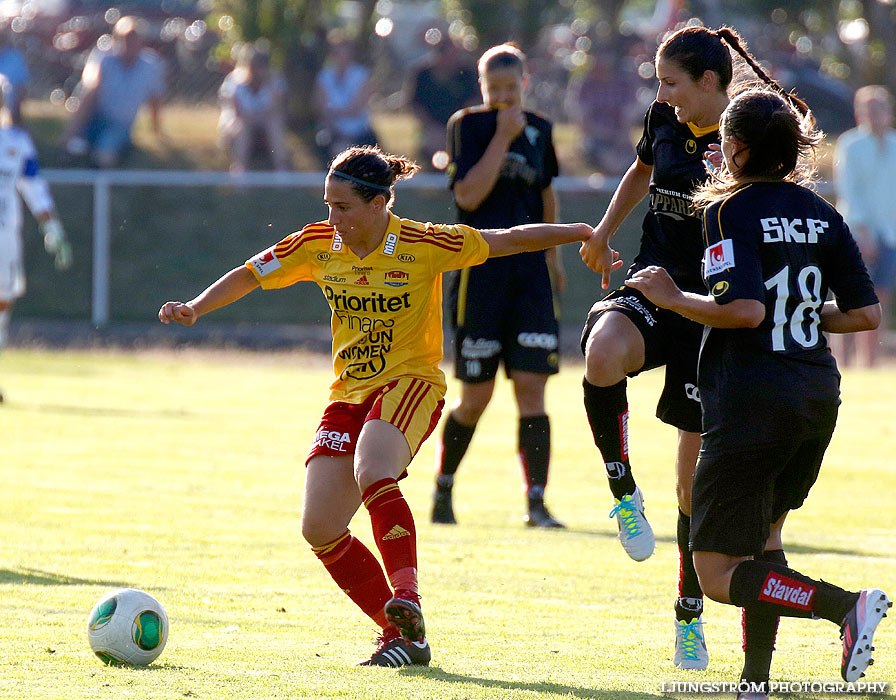 Träningsmatch Tyresö FF-Kopparbergs/Göteborg FC 2-2,dam,Guldkroksvallen,Hjo,Sverige,Fotboll,,2013,71427