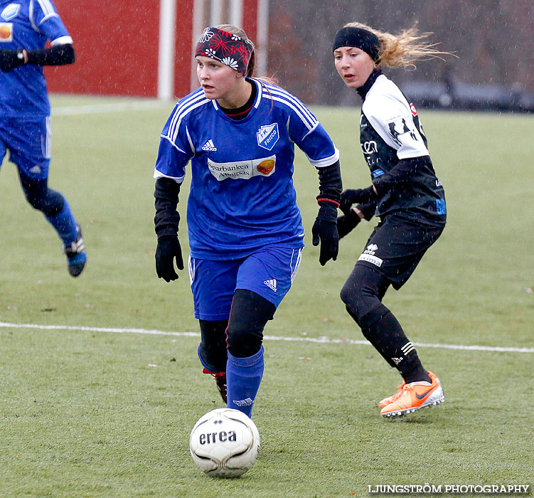 Träningsmatch Skövde KIK-IK Friscopojkarna 2-0,dam,Södermalms IP,Skövde,Sverige,Fotboll,,2014,82026