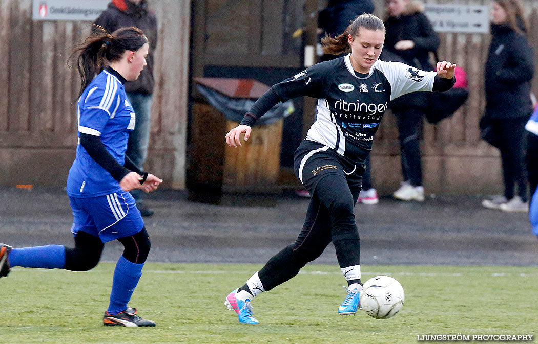 Träningsmatch Skövde KIK-IK Friscopojkarna 2-0,dam,Södermalms IP,Skövde,Sverige,Fotboll,,2014,82031