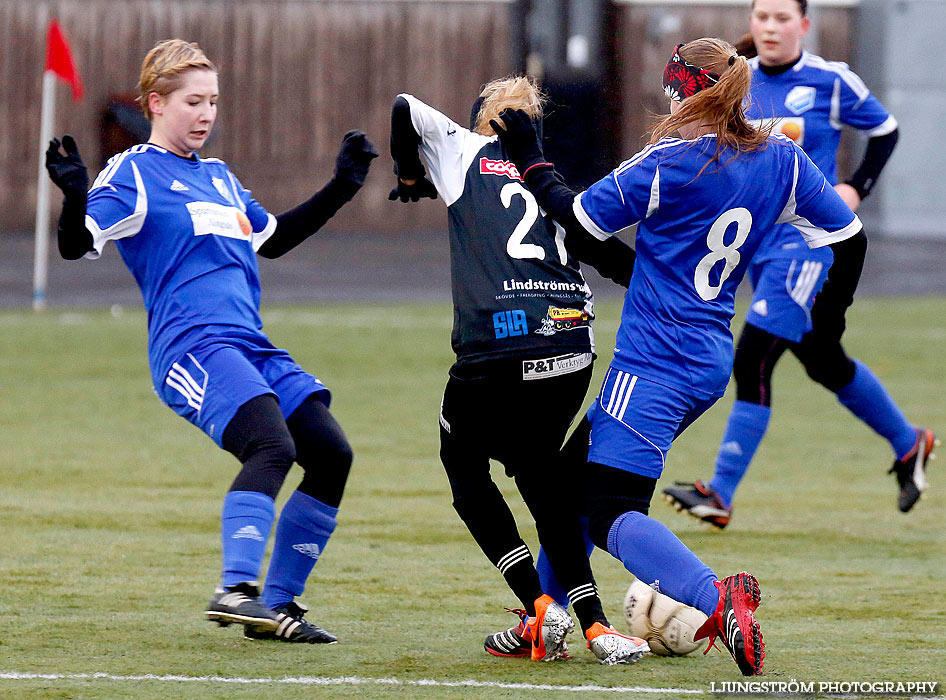 Träningsmatch Skövde KIK-IK Friscopojkarna 2-0,dam,Södermalms IP,Skövde,Sverige,Fotboll,,2014,82038