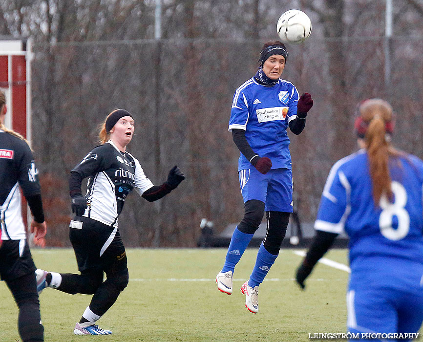 Träningsmatch Skövde KIK-IK Friscopojkarna 2-0,dam,Södermalms IP,Skövde,Sverige,Fotboll,,2014,82040