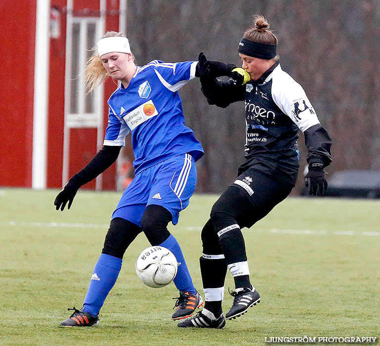 Träningsmatch Skövde KIK-IK Friscopojkarna 2-0,dam,Södermalms IP,Skövde,Sverige,Fotboll,,2014,82048