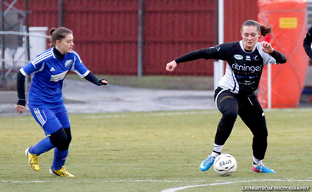Träningsmatch Skövde KIK-IK Friscopojkarna 2-0,dam,Södermalms IP,Skövde,Sverige,Fotboll,,2014,82066