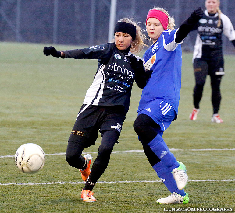 Träningsmatch Skövde KIK-IK Friscopojkarna 2-0,dam,Södermalms IP,Skövde,Sverige,Fotboll,,2014,82092