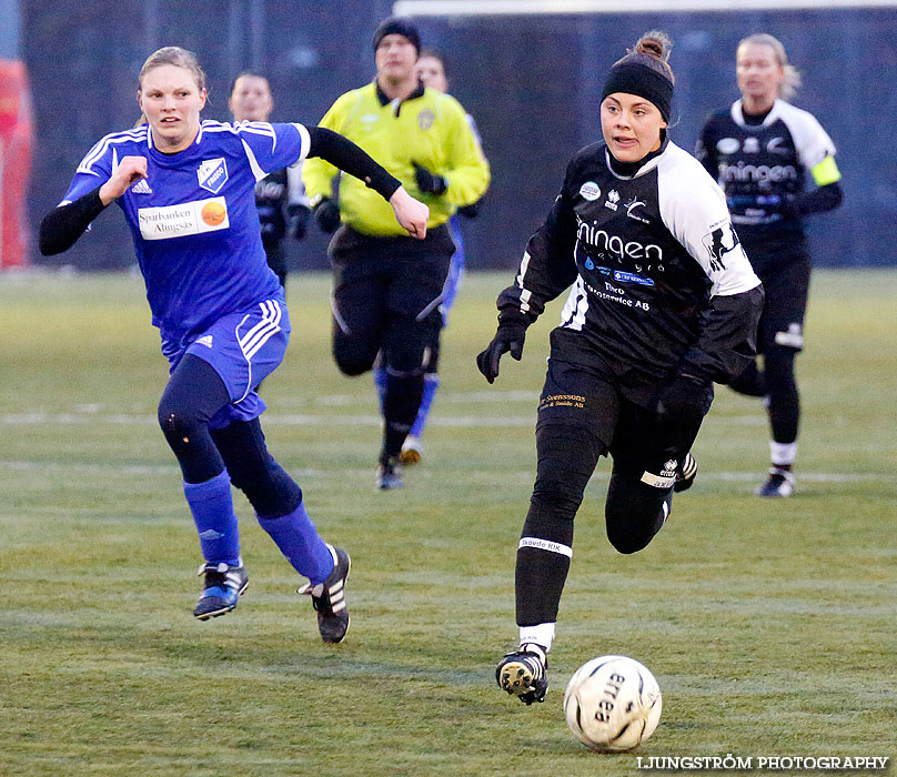 Träningsmatch Skövde KIK-IK Friscopojkarna 2-0,dam,Södermalms IP,Skövde,Sverige,Fotboll,,2014,82104