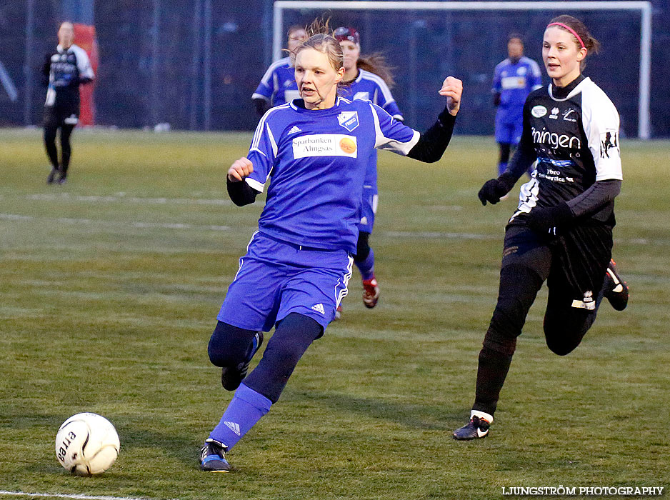 Träningsmatch Skövde KIK-IK Friscopojkarna 2-0,dam,Södermalms IP,Skövde,Sverige,Fotboll,,2014,82110