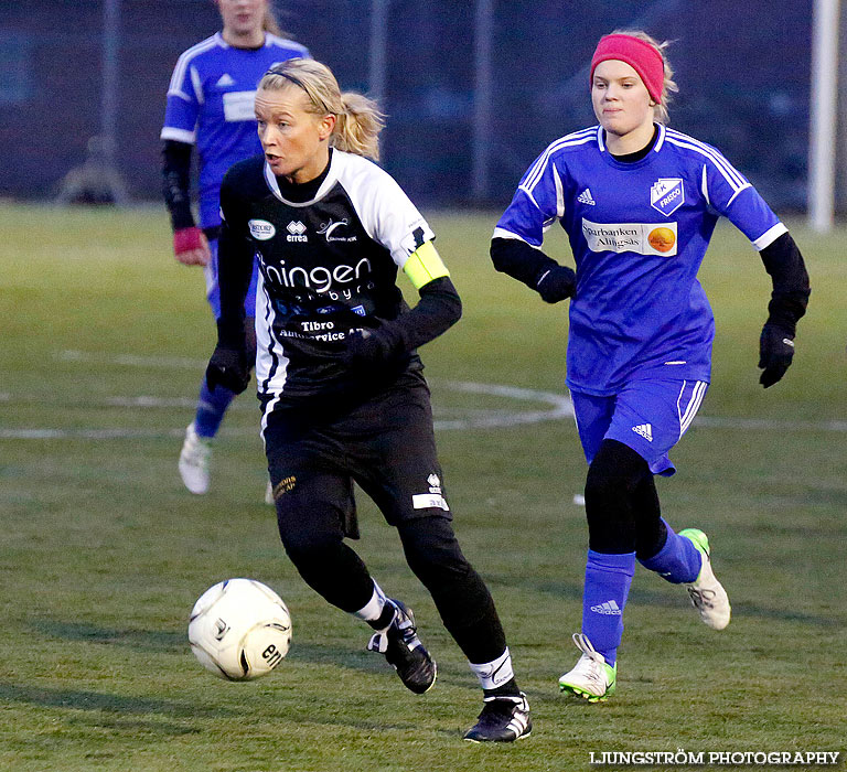 Träningsmatch Skövde KIK-IK Friscopojkarna 2-0,dam,Södermalms IP,Skövde,Sverige,Fotboll,,2014,82111