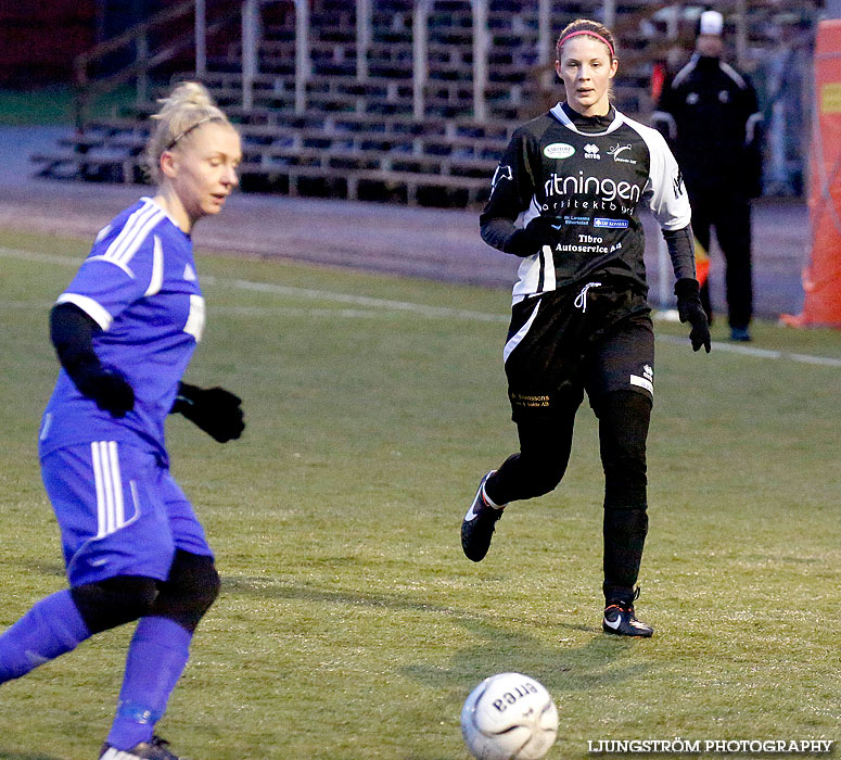 Träningsmatch Skövde KIK-IK Friscopojkarna 2-0,dam,Södermalms IP,Skövde,Sverige,Fotboll,,2014,82123