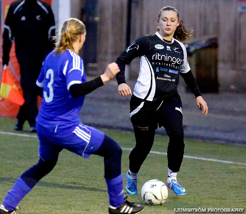 Träningsmatch Skövde KIK-IK Friscopojkarna 2-0,dam,Södermalms IP,Skövde,Sverige,Fotboll,,2014,82124