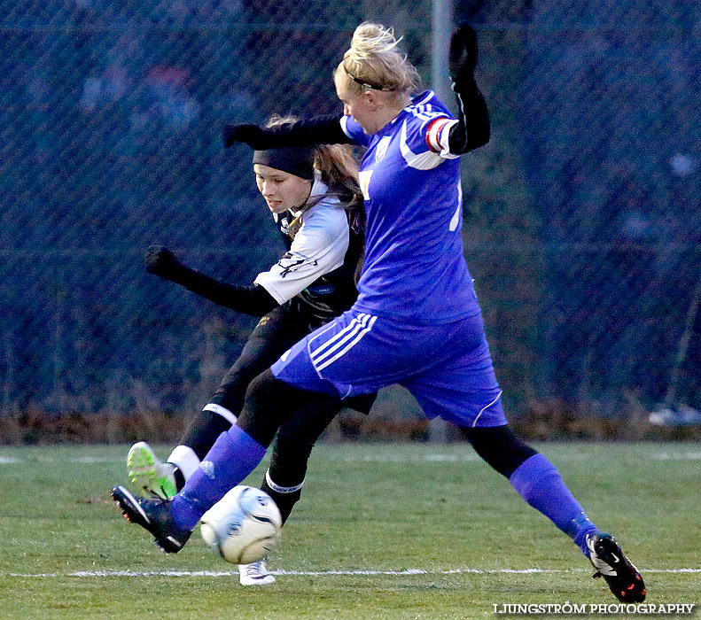 Träningsmatch Skövde KIK-IK Friscopojkarna 2-0,dam,Södermalms IP,Skövde,Sverige,Fotboll,,2014,82132