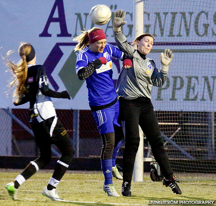 Träningsmatch Skövde KIK-IK Friscopojkarna 2-0,dam,Södermalms IP,Skövde,Sverige,Fotboll,,2014,82146