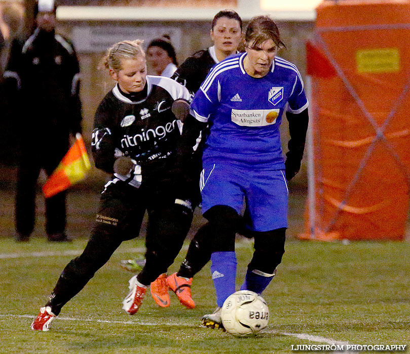 Träningsmatch Skövde KIK-IK Friscopojkarna 2-0,dam,Södermalms IP,Skövde,Sverige,Fotboll,,2014,82156