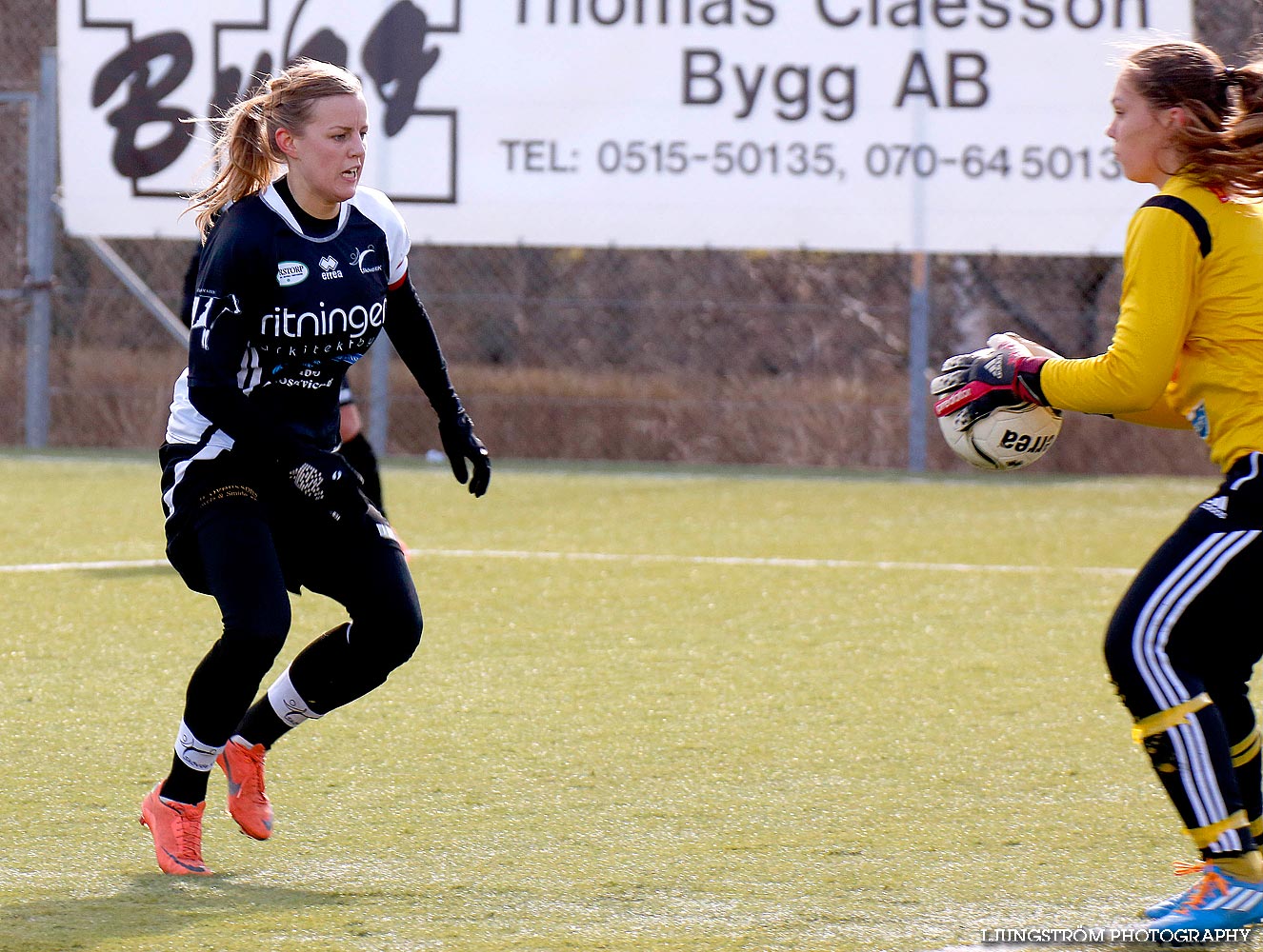 Träningsmatch Skövde KIK-Lidköpings FK 1-7,dam,Södermalms IP,Skövde,Sverige,Fotboll,,2014,83540