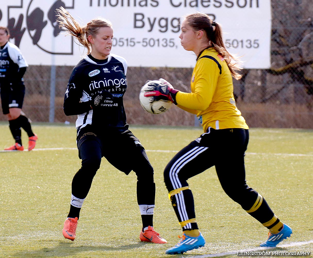 Träningsmatch Skövde KIK-Lidköpings FK 1-7,dam,Södermalms IP,Skövde,Sverige,Fotboll,,2014,83541