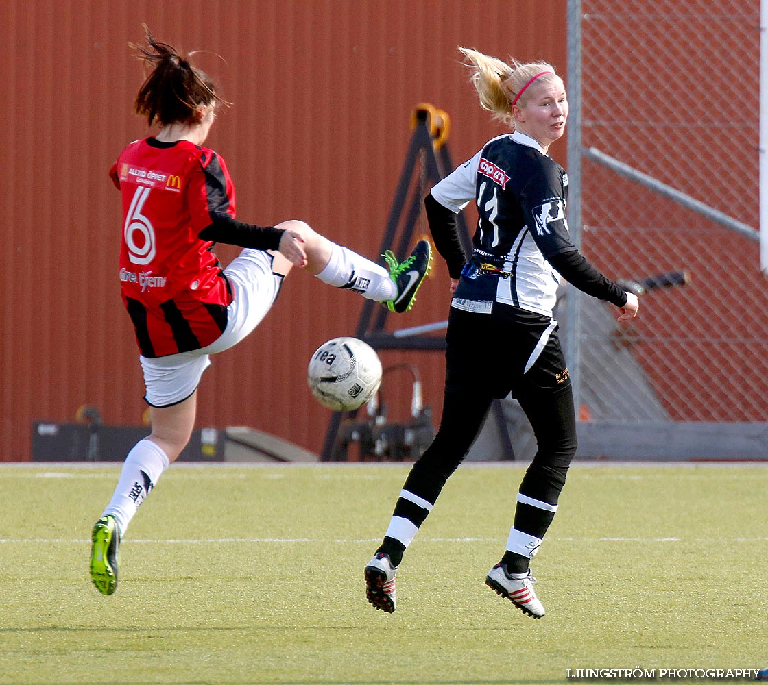 Träningsmatch Skövde KIK-Lidköpings FK 1-7,dam,Södermalms IP,Skövde,Sverige,Fotboll,,2014,83543