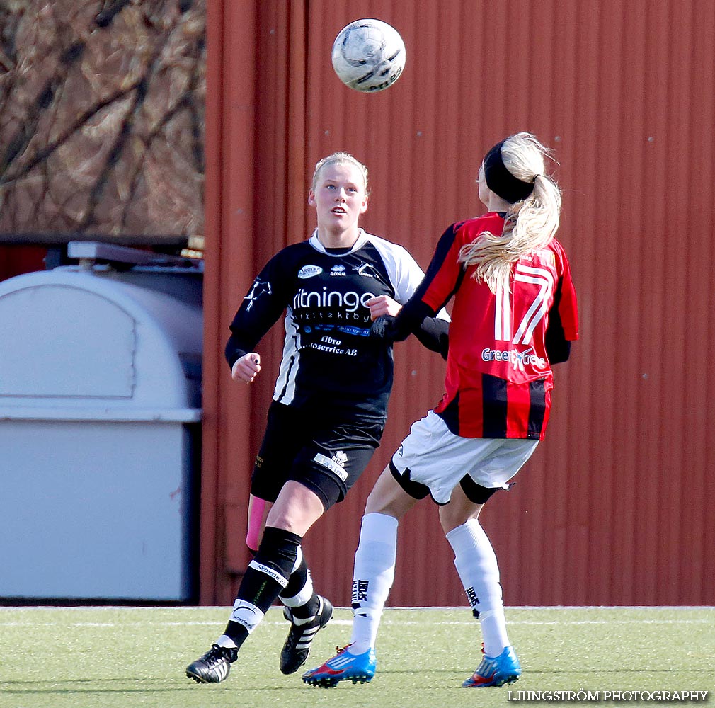 Träningsmatch Skövde KIK-Lidköpings FK 1-7,dam,Södermalms IP,Skövde,Sverige,Fotboll,,2014,83546