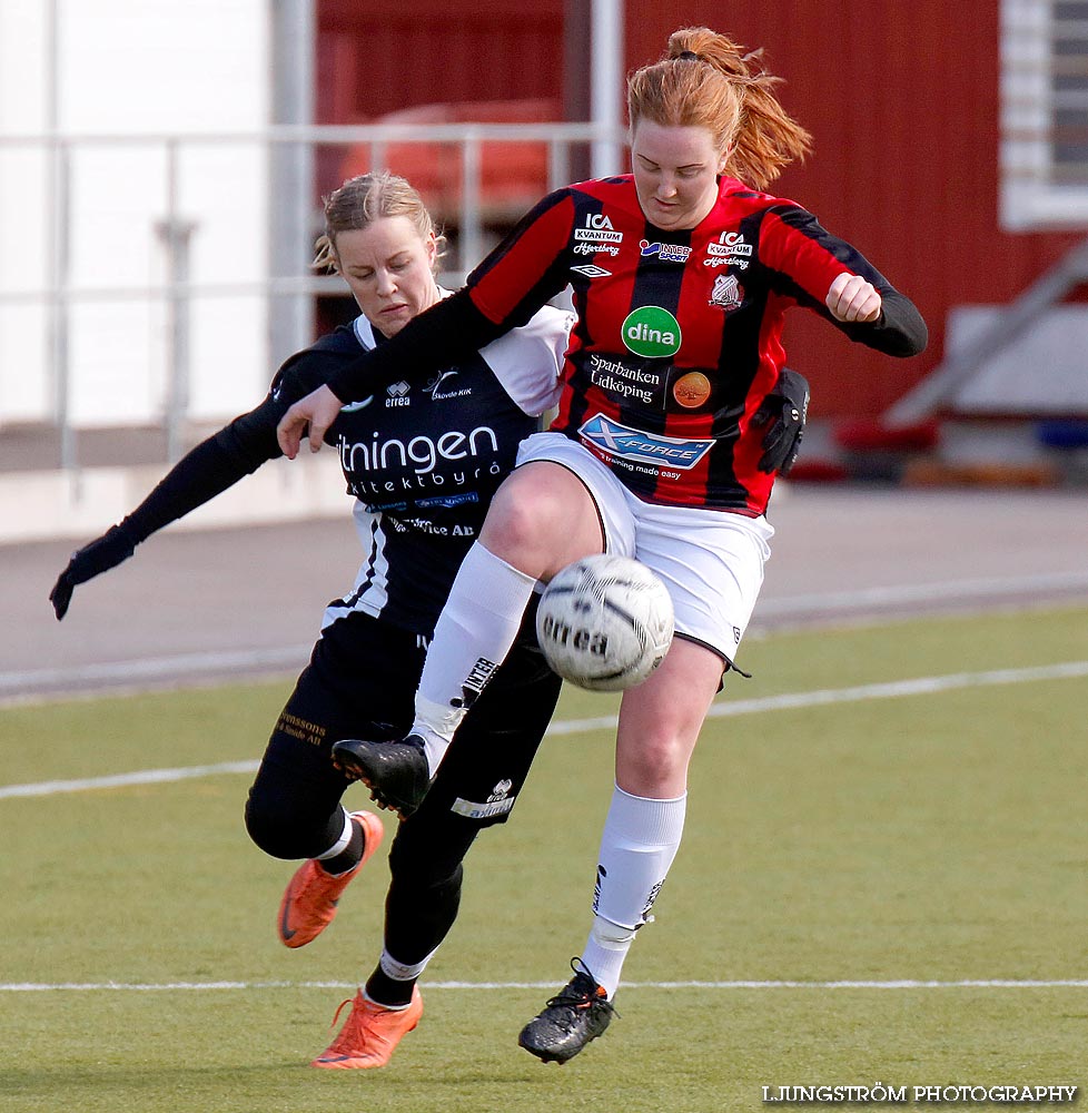 Träningsmatch Skövde KIK-Lidköpings FK 1-7,dam,Södermalms IP,Skövde,Sverige,Fotboll,,2014,83548