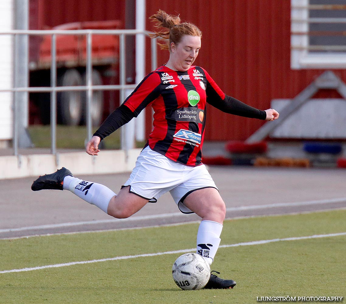 Träningsmatch Skövde KIK-Lidköpings FK 1-7,dam,Södermalms IP,Skövde,Sverige,Fotboll,,2014,83550