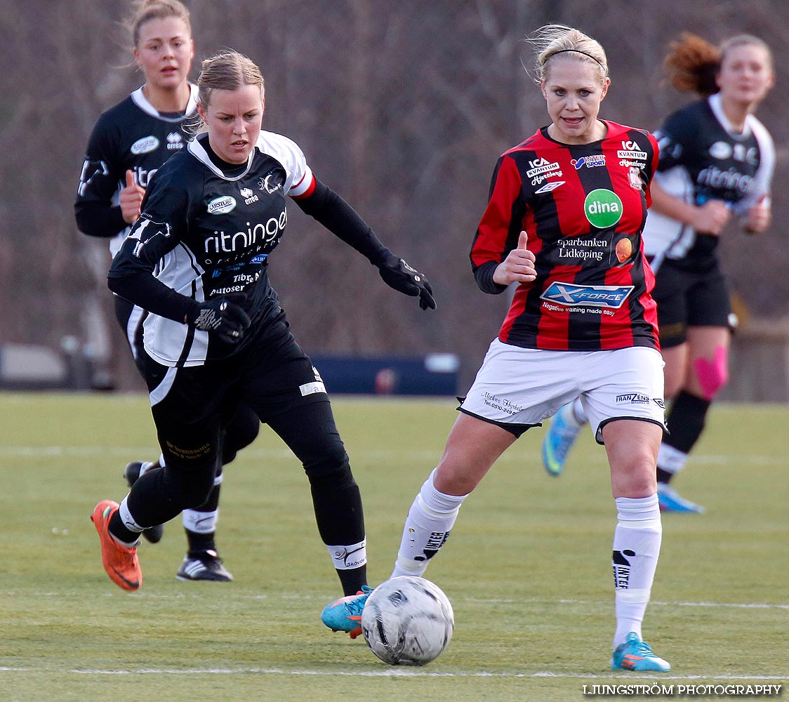 Träningsmatch Skövde KIK-Lidköpings FK 1-7,dam,Södermalms IP,Skövde,Sverige,Fotboll,,2014,83551