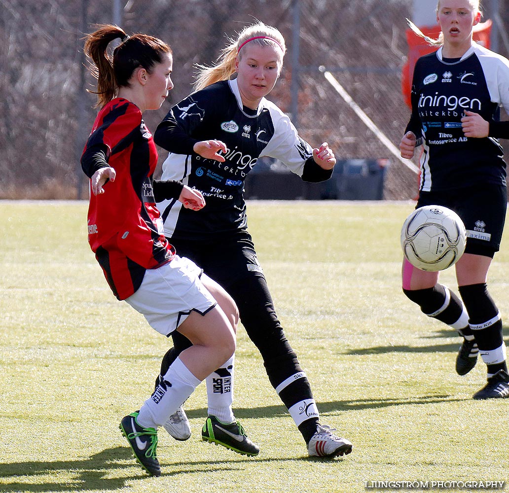Träningsmatch Skövde KIK-Lidköpings FK 1-7,dam,Södermalms IP,Skövde,Sverige,Fotboll,,2014,83559