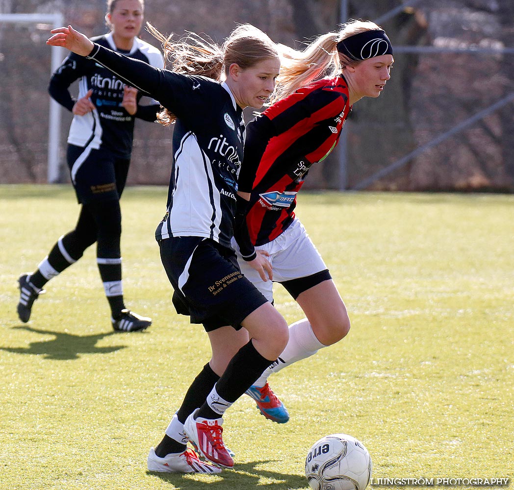 Träningsmatch Skövde KIK-Lidköpings FK 1-7,dam,Södermalms IP,Skövde,Sverige,Fotboll,,2014,83561