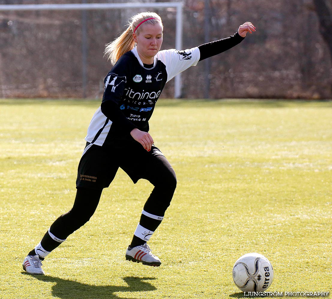 Träningsmatch Skövde KIK-Lidköpings FK 1-7,dam,Södermalms IP,Skövde,Sverige,Fotboll,,2014,83562