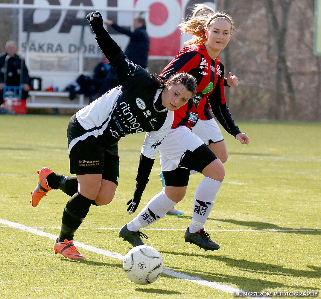 Träningsmatch Skövde KIK-Lidköpings FK 1-7,dam,Södermalms IP,Skövde,Sverige,Fotboll,,2014,83564
