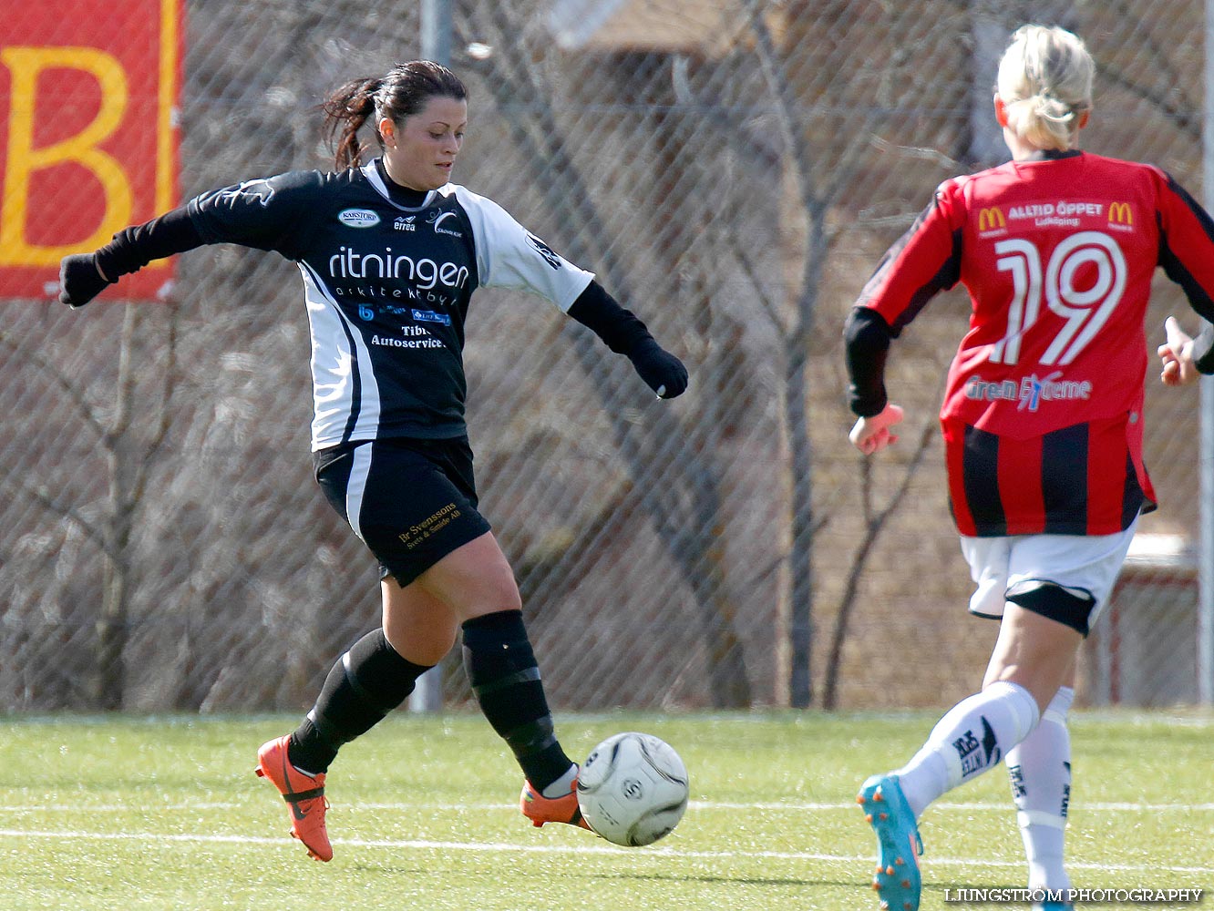 Träningsmatch Skövde KIK-Lidköpings FK 1-7,dam,Södermalms IP,Skövde,Sverige,Fotboll,,2014,83570