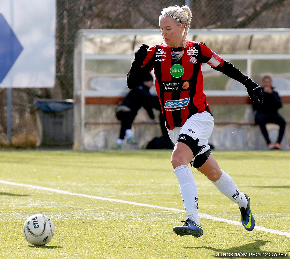 Träningsmatch Skövde KIK-Lidköpings FK 1-7,dam,Södermalms IP,Skövde,Sverige,Fotboll,,2014,83573