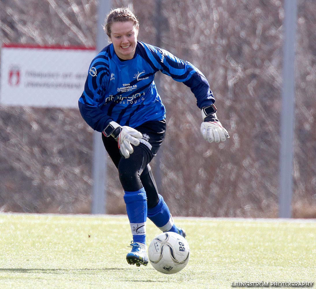 Träningsmatch Skövde KIK-Lidköpings FK 1-7,dam,Södermalms IP,Skövde,Sverige,Fotboll,,2014,83576