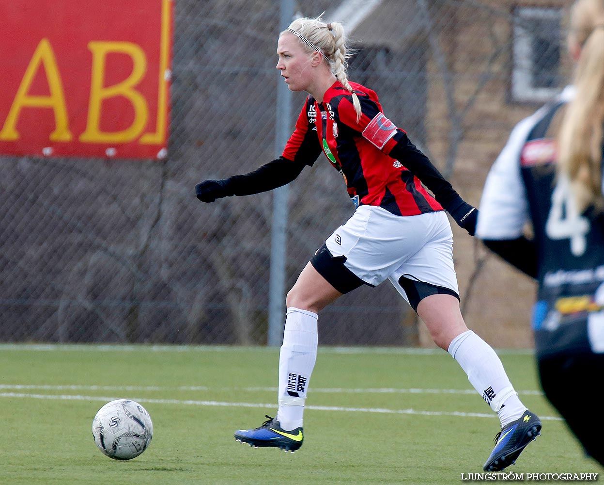 Träningsmatch Skövde KIK-Lidköpings FK 1-7,dam,Södermalms IP,Skövde,Sverige,Fotboll,,2014,83590