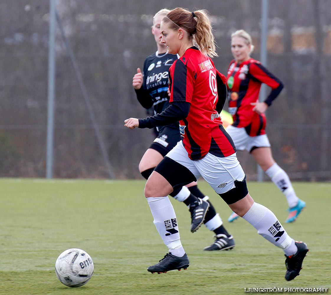 Träningsmatch Skövde KIK-Lidköpings FK 1-7,dam,Södermalms IP,Skövde,Sverige,Fotboll,,2014,83595