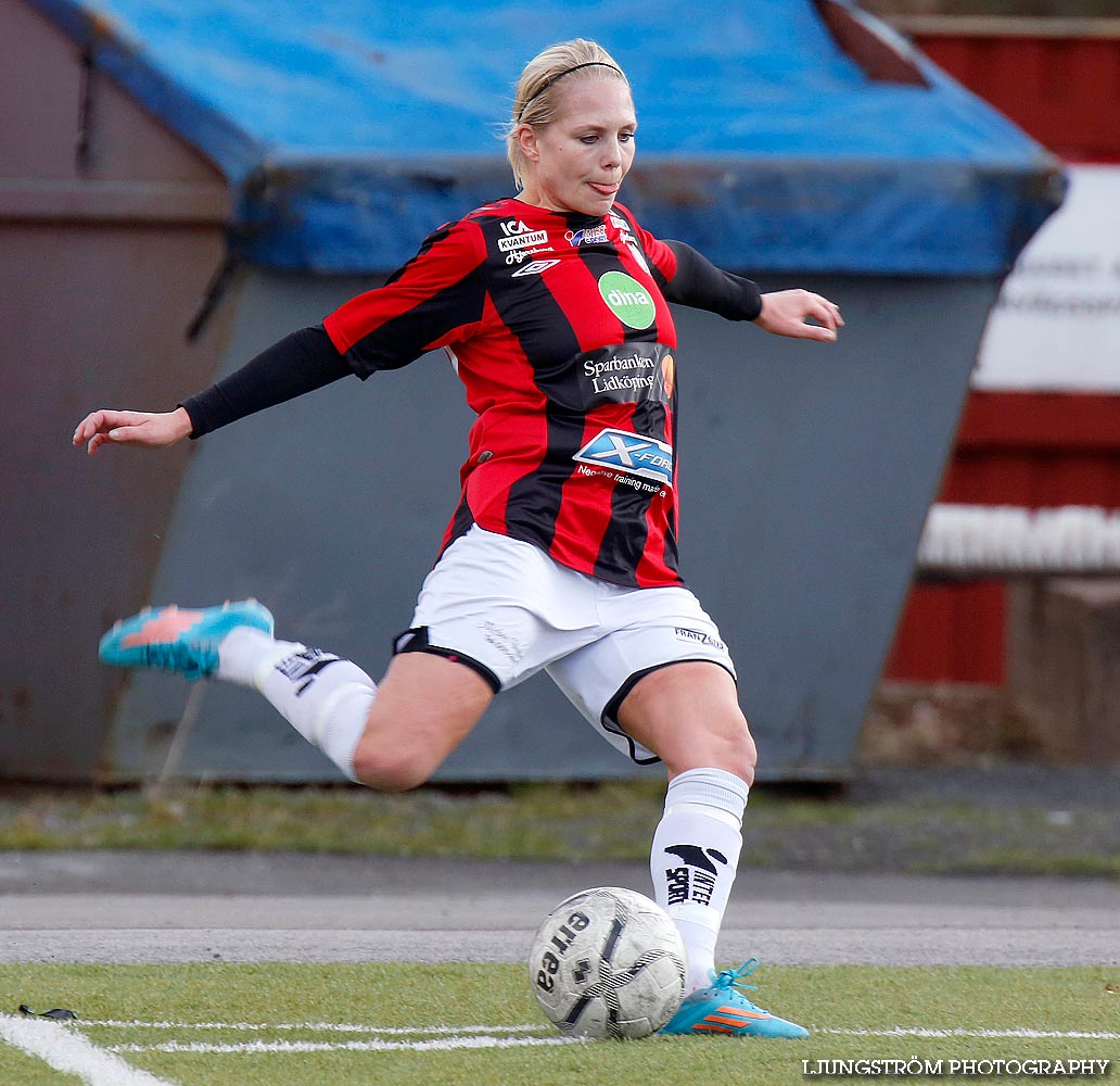 Träningsmatch Skövde KIK-Lidköpings FK 1-7,dam,Södermalms IP,Skövde,Sverige,Fotboll,,2014,83603